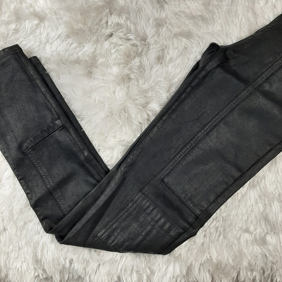 Citizens of Humanity Wax Coated Logan Moto Jeans - Picture 6 of 12